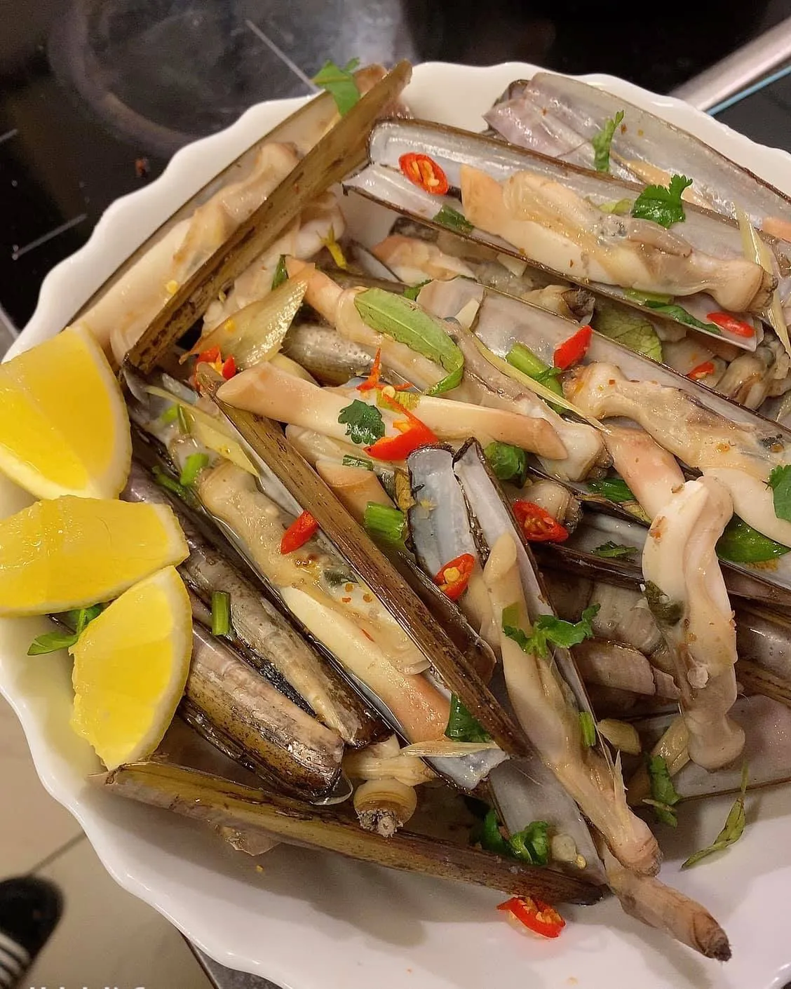 Hải sản hấp riềng sả - Sốt  ướp hải sản hấp - Nghi's Kitchen