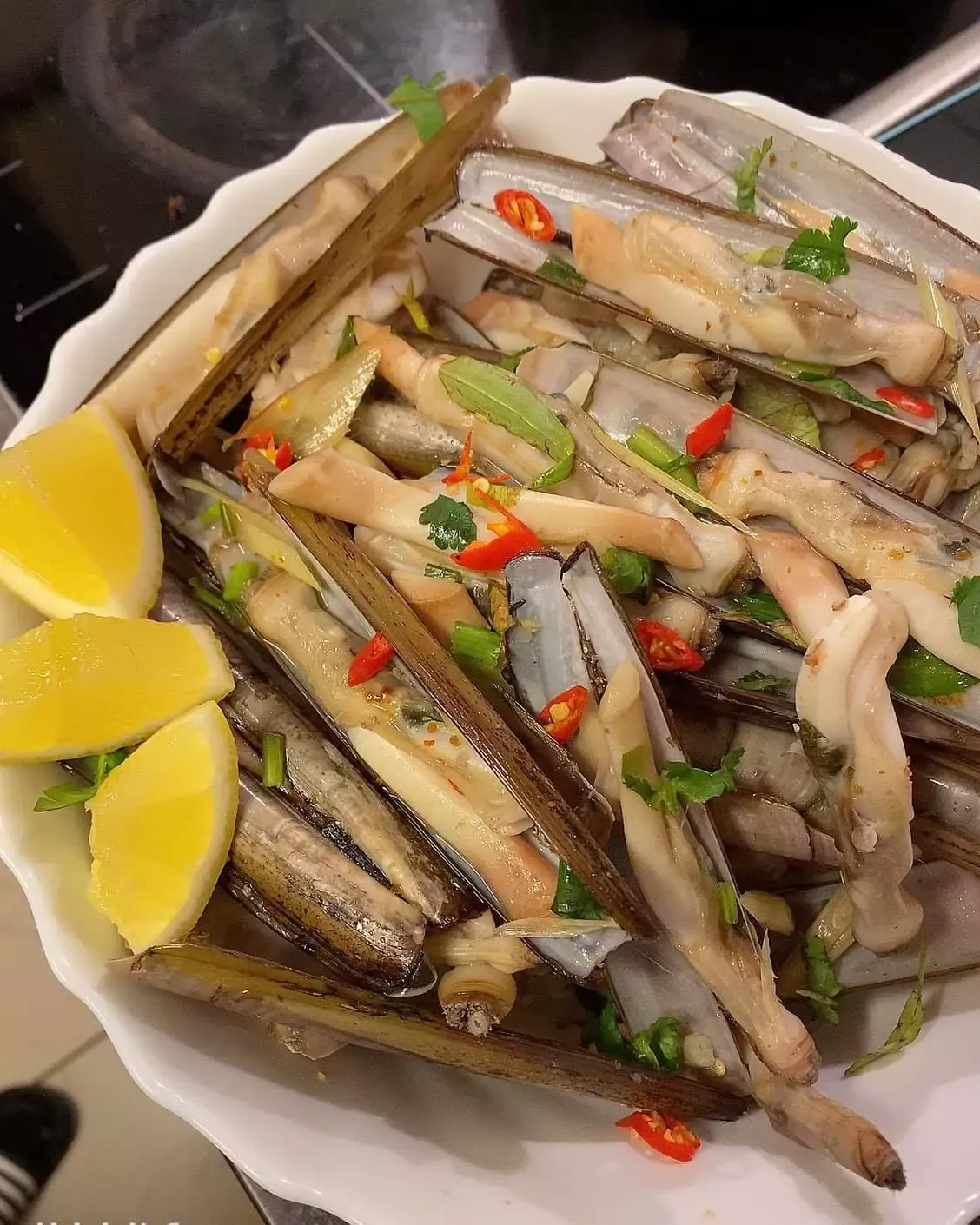 Hải sản hấp riềng sả - Sốt ướp hải sản hấp - Nghi's Kitchen