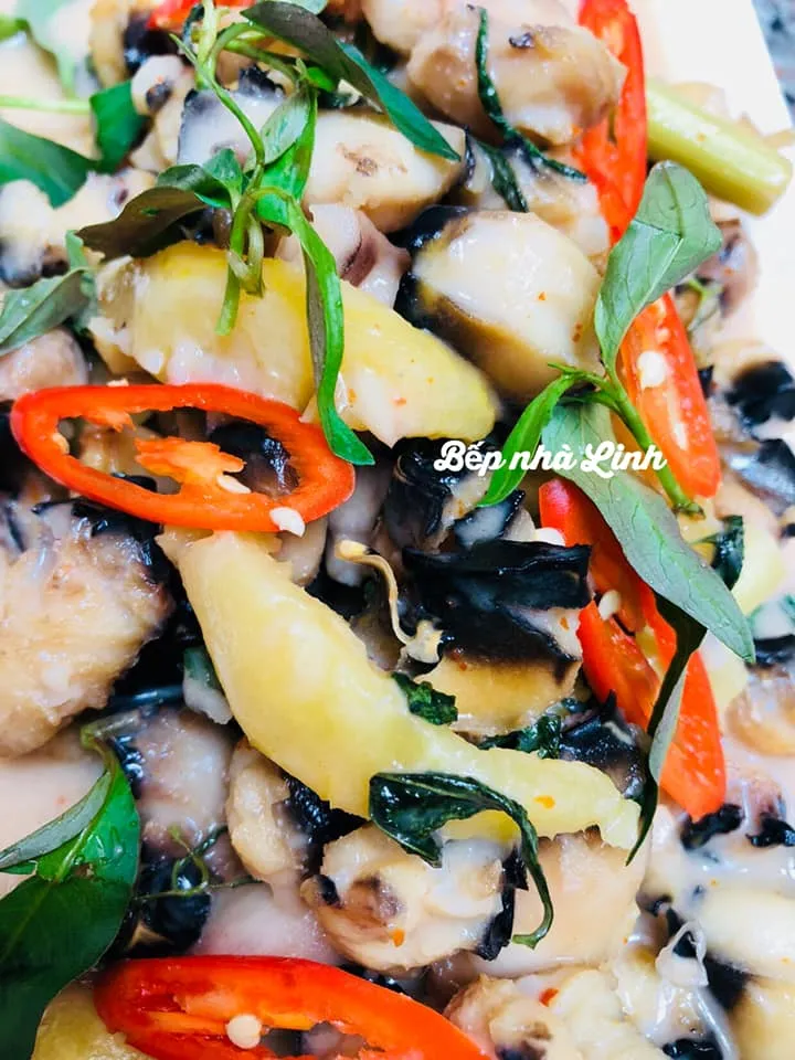 Hào điếu xào chua ngọt - Thùy Linh