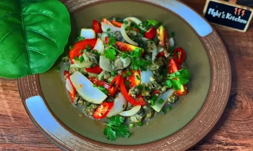Hàu xúc bánh tráng – Sốt xào hàu – Nghi’s Kitchen
