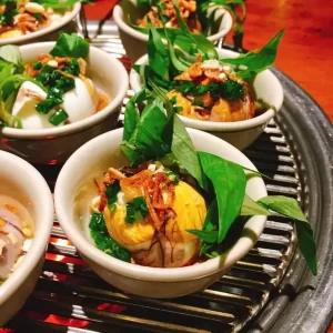 Trứng Vịt Lộn Nướng Muối Ớt