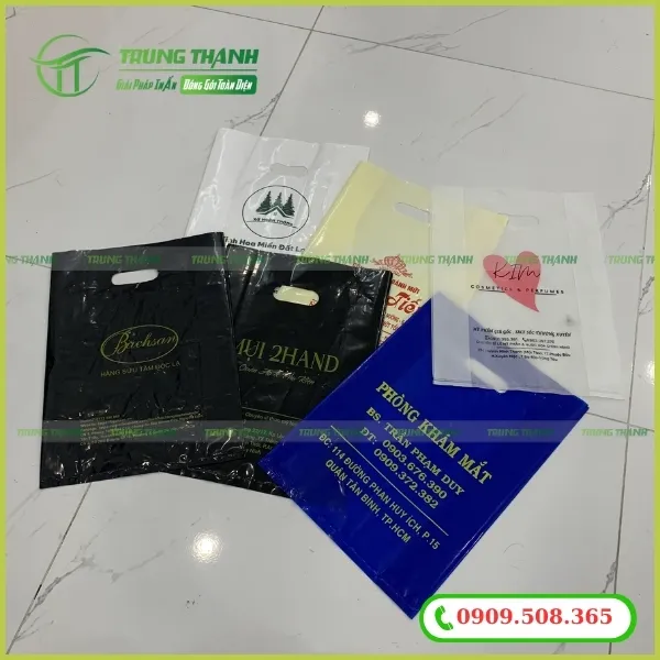 In ấn logo thương hiệu bao bì nilon
