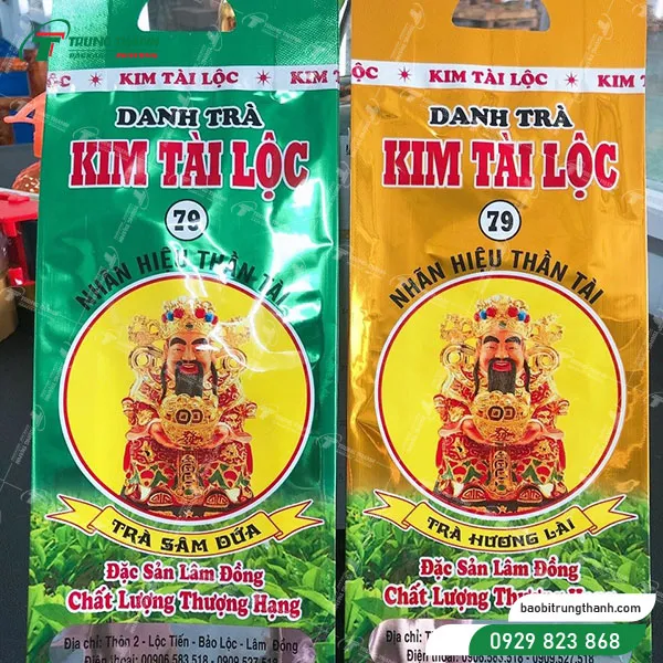 Túi ghép màng đóng gói trà
