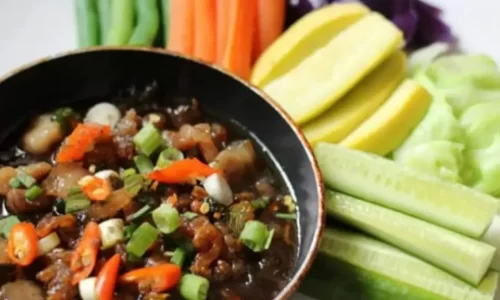 Rau luộc mắm kho quẹt – Thụy Như