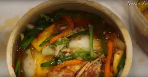 Kim chi thập cẩm cải thảo ngó sen – Natha Food