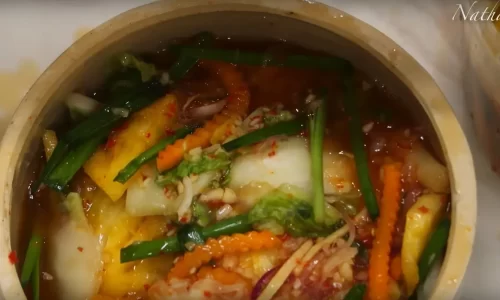 Kim chi thập cẩm cải thảo ngó sen – Natha Food