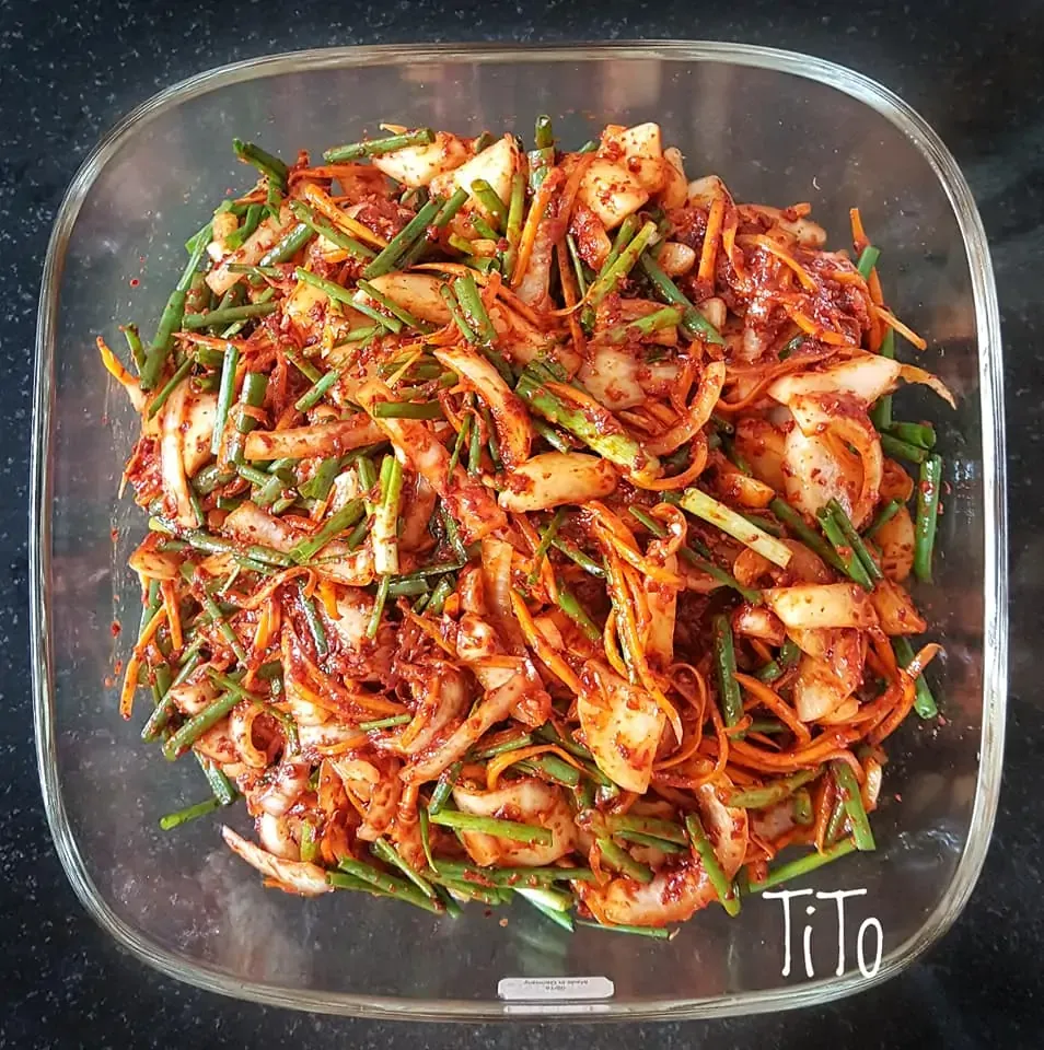 Kim chi cải thảo chay - Hien Thanh