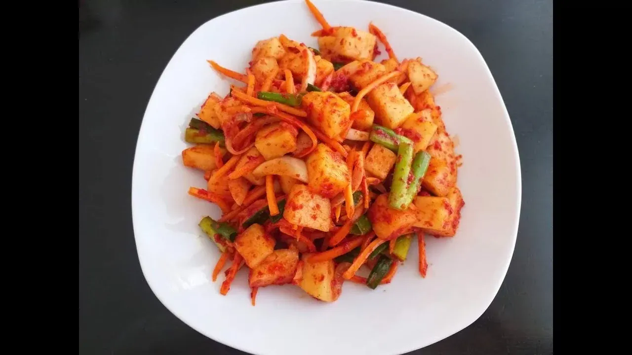 Kim chi su hào - Nghi's Kitchen