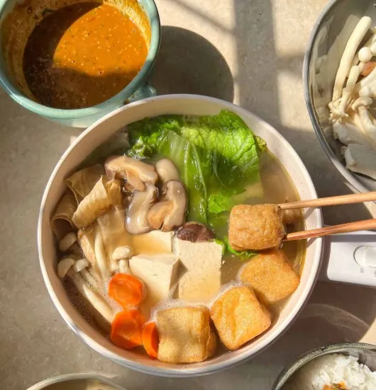 Miễn phí 😍 Lẩu chao sate chay kinh doanh