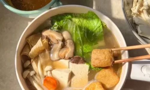 Miễn phí 😍 Lẩu chao sate chay kinh doanh