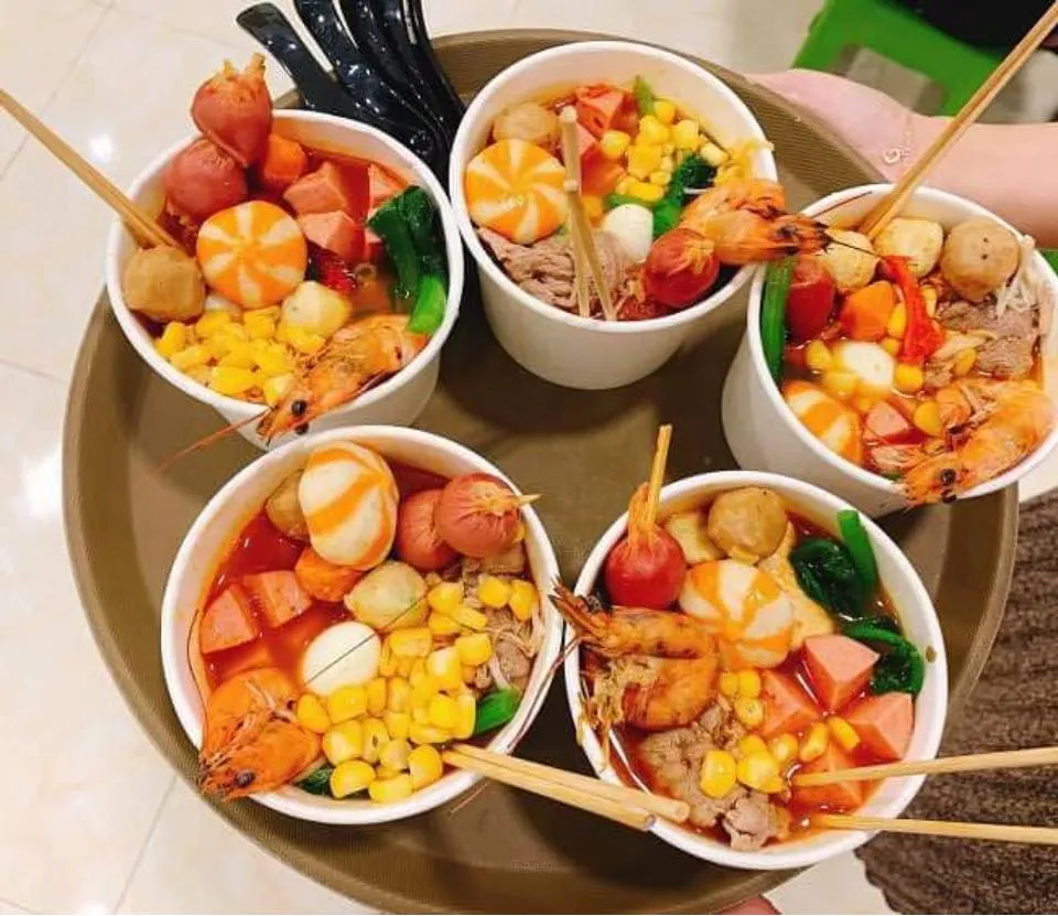 Lẩu cốc cốc phô mai vị Thái - Nghi's Kitchen