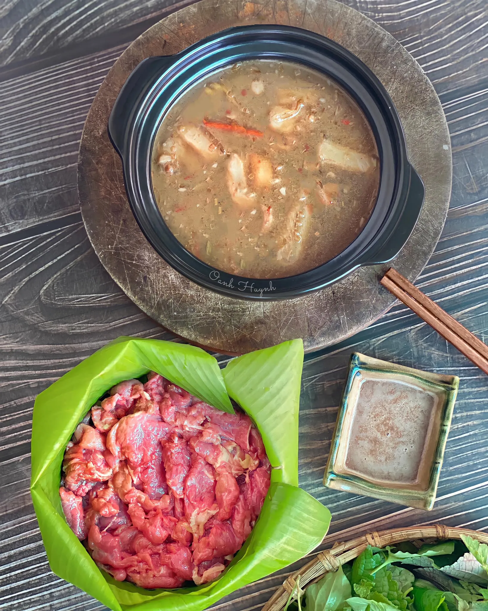 Lẩu bò nhúng mắm ruốc - Chef Vo Quoc