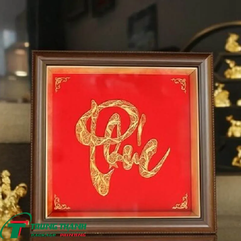 Chữ Phúc chính là biểu tượng cho sự ấm no