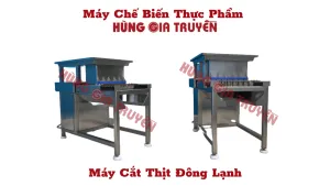 máy cắt thịt đông