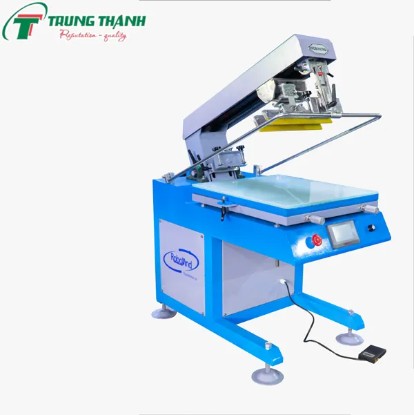 Máy in lụa phẳng hàm ếch Robowind