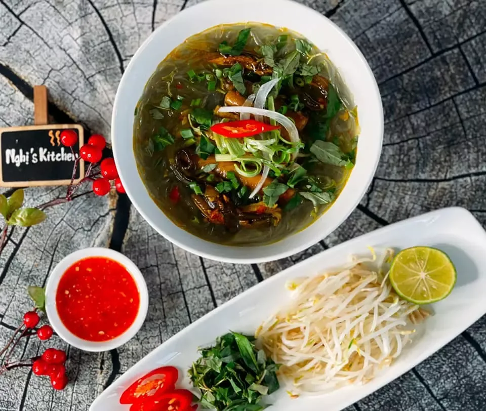 Miến lươn - Sốt rim lươn - Nghi's Kitchen