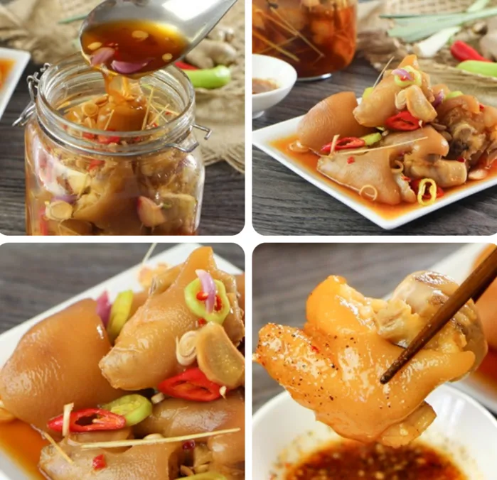 Chân giò heo ngâm chua ngọt- Thùy Linh
