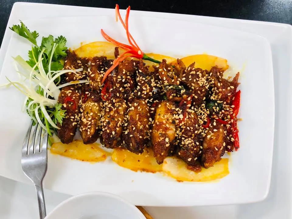 Mực cơm chiên mắm - Sốt chiên mắm - Nghi's Kitchen