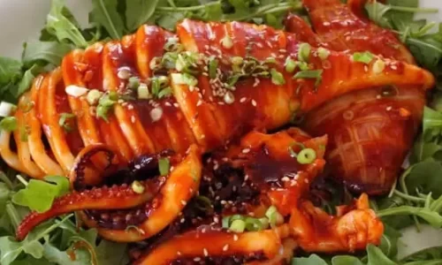 Mực quay chảo – Nghi’s Kitchen