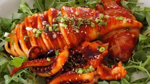 Mực quay chảo - Nghi's Kitchen