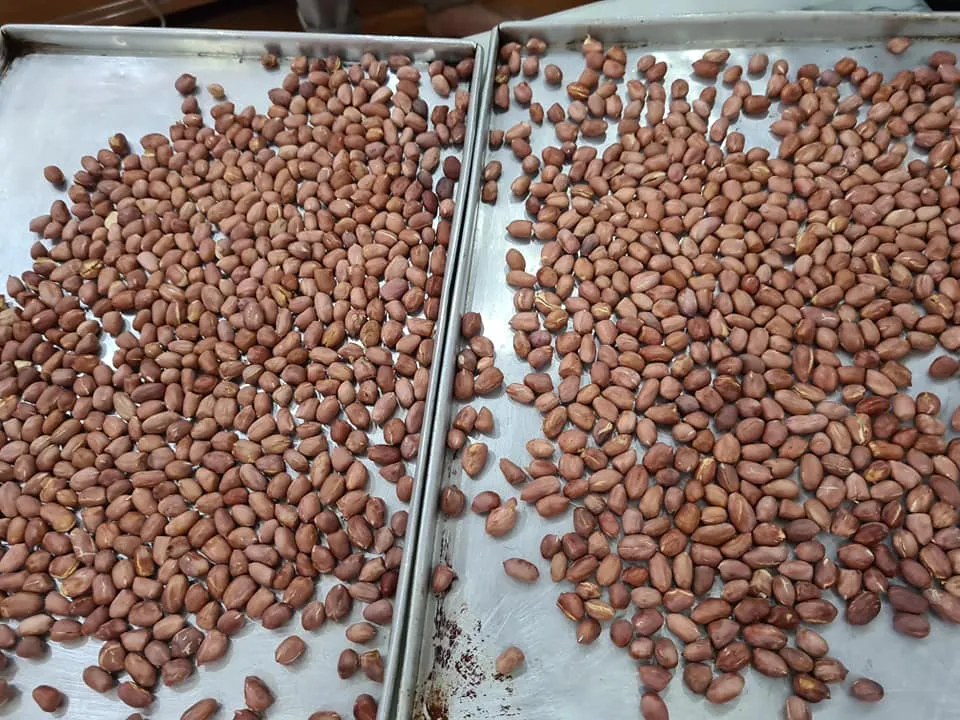 Đậu phộng muối mè ăn xôi, ăn cơm - Nguyen Thuy Nhu