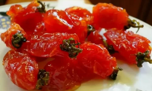 Mứt cà chua bi – Thụy Như