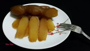 Mứt gừng mật ong – Thư Thư