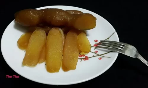 Mứt gừng mật ong – Thư Thư