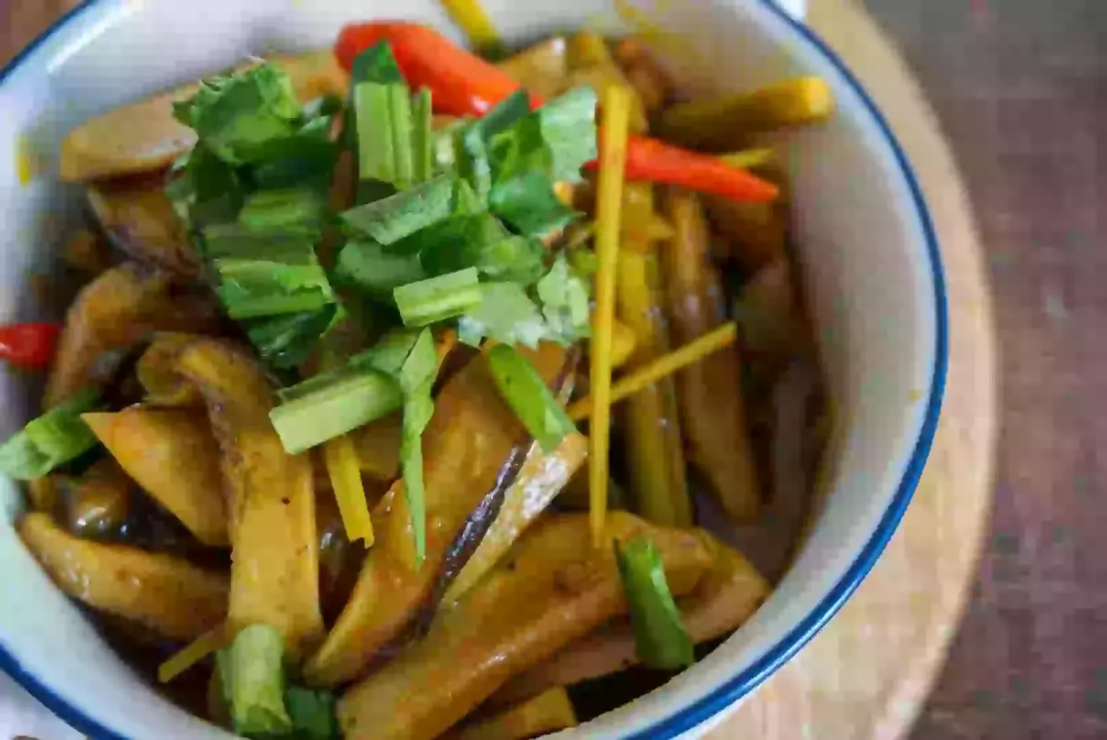 Nấm rim nước dừa - Accnhi