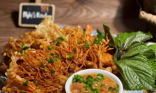 Nấm kim châm san hô – Sốt chấm đặc biệt – Nghi’s Kitchen