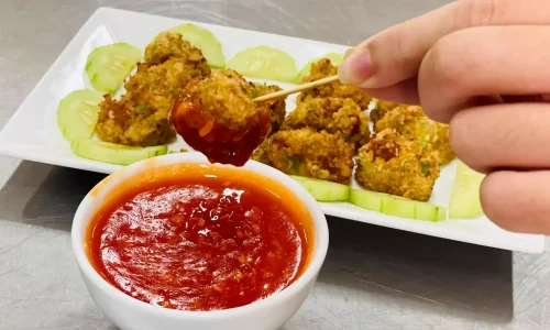 Nem chua rán kèm nước chấm đặc biệt – Nghi’s Kitchen