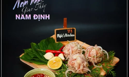 Nem nắm Giao Thủy – Nghi Kitchen