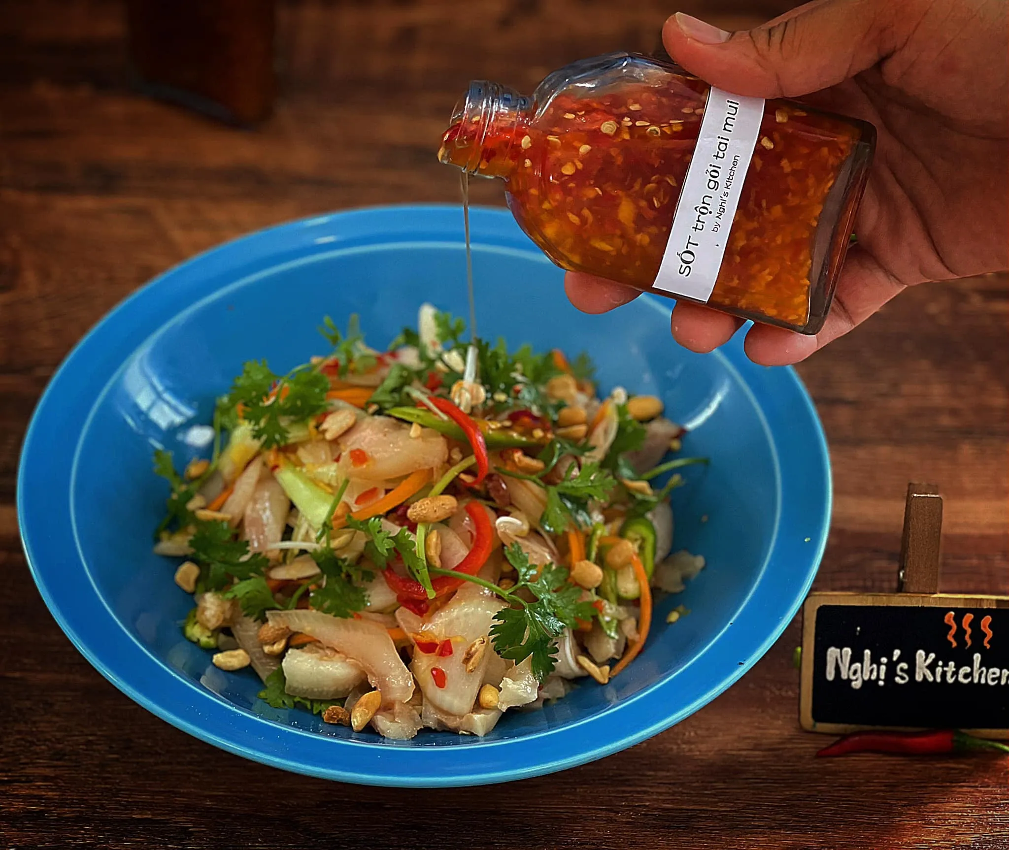 Nộm tai heo - Sốt trộn nộm đa dụng - Nghi's Kitchen