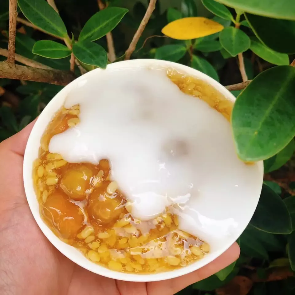 Nước cốt dừa ăn chè - Thu Trang Nguyen