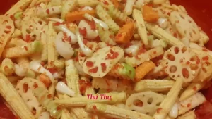 Rau củ ngâm chua cay – Thư Thư