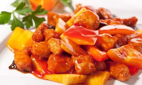 Sốt chua ngọt kiểu hoa – Nguyen Bao Duy
