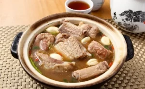 Sườn trà Bak Kuh Teh Singapore – Nguyen Bao Duy