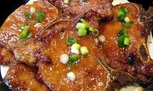 Thịt cốc lết rim mặn