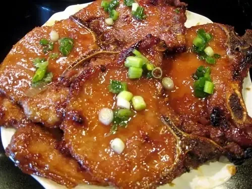 Thịt cốc lết rim mặn