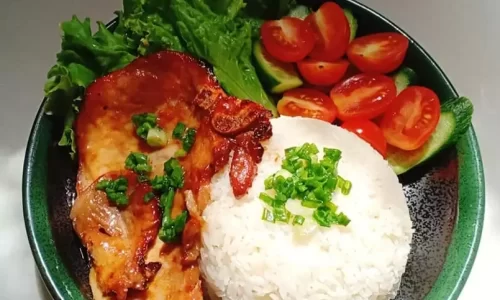 Sườn cốt lết nướng sữa – Nghi’s Kitchen