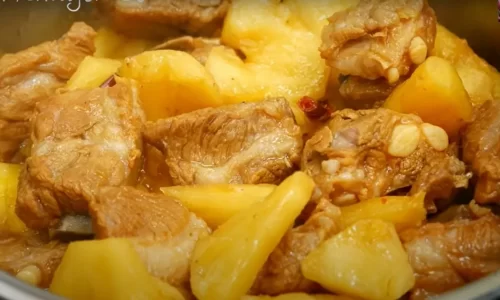 Sườn non kho thơm – Vanh Khuyen
