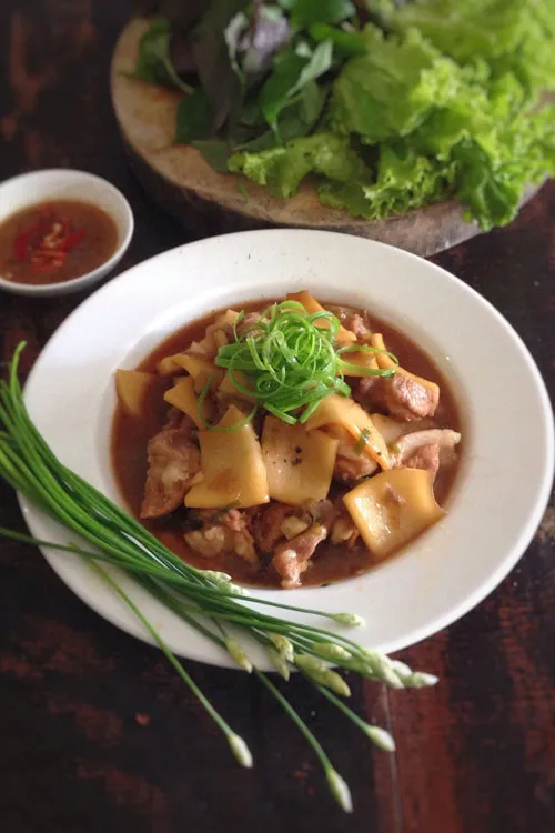 Sườn non rim cơm dừa