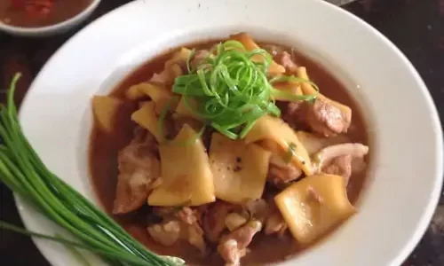 Sườn non rim cơm dừa