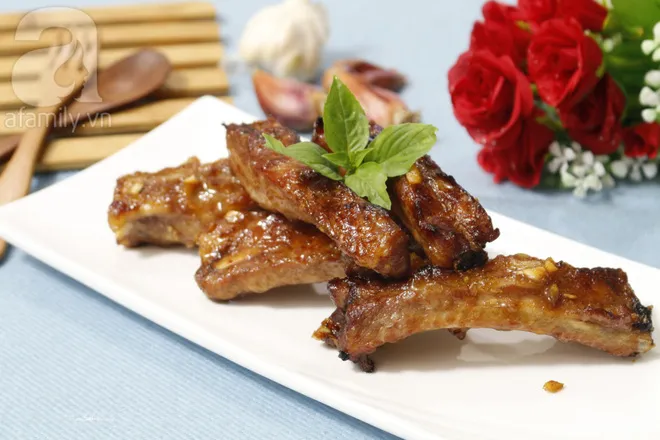 Sườn nướng mật ong