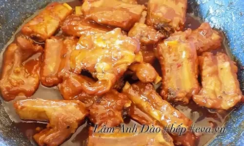 Sườn rim nước cốt dừa