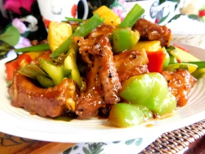 Sườn xào chua ngọt