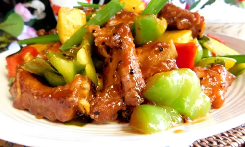 Sườn xào chua ngọt