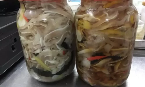 Tai heo ngâm giấm và ngâm mắm – Huỳnh Hiếu Nguyễn
