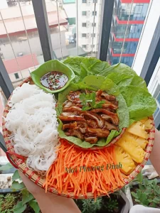 Tai heo xá xíu – Sốt chấm xá xị- Nghi’s Kitchen