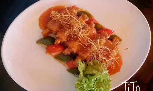 Tàu hũ ky xào chua ngọt – Hien Thanh